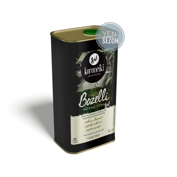 Yeni Sezon ('25/'26) KORONEIKI Erken Hasat Soğuk Sıkım Natürel Sızma 1 Lt 0,2 Asit