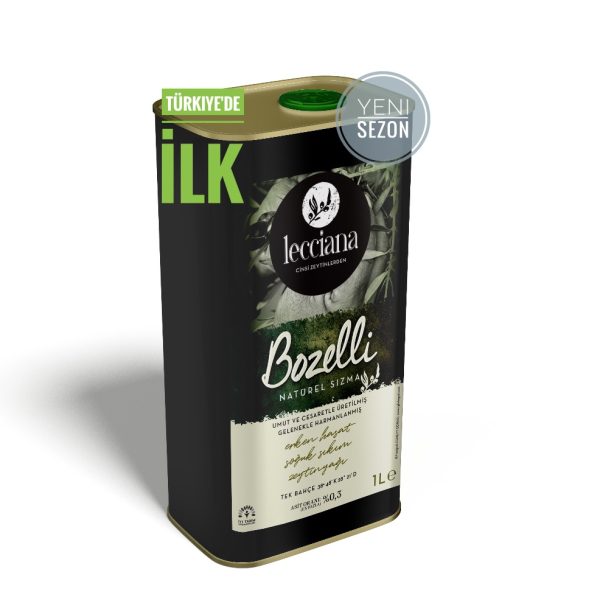 Yeni Sezon ('25/'26) LECCİANA Erken Hasat Soğuk Sıkım Natürel Sızma 1 Lt 0,19 Asit