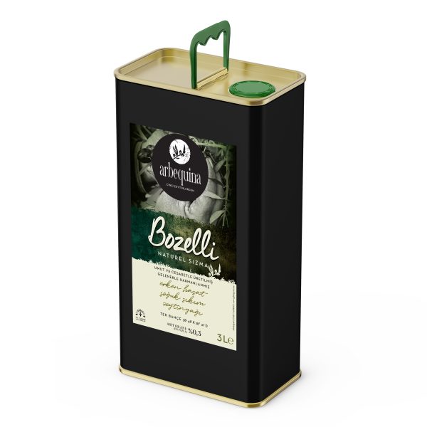 '24/'25 ARBEQUINA Erken Hasat Soğuk Sıkım Natürel Sızma 3 Lt 0,25 Asit