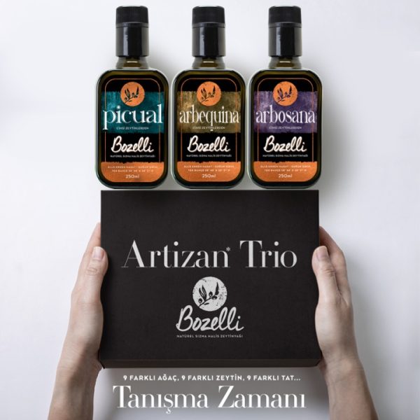 '25/'26 Artizan Trio 2 İlk Hasat Soğuk Sıkım Natürel Szıma Hediyelik Kutusunda