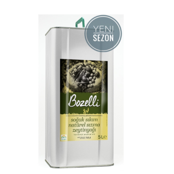 Yeni Sezon ('25-'26) Soğuk Sıkım Natürel Sızma 5 lt (0,3 asit)